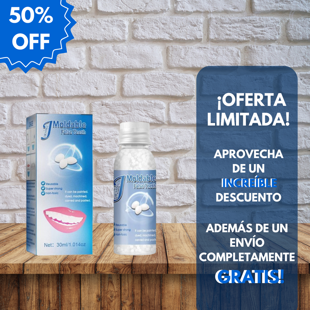 PROMO 2 X 1 🎁 REMATE -50% MOLDEADOR PARA DENTADURA