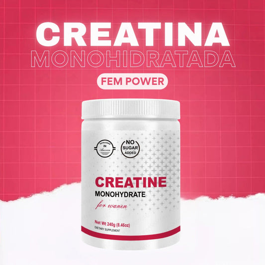 Creatina Monohidratada con colágeno ForWomen®