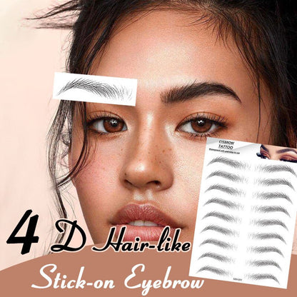 Tatuaje Para Cejas Perfectas 3D X20 Usos 2x1