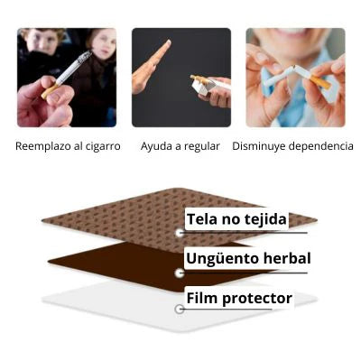 SMOKESTOP™ | Parches antitabaco para dejar de fumar Tratamiento 30dias